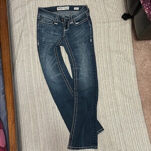 BKE Medium Blue Boot Cut Jeans